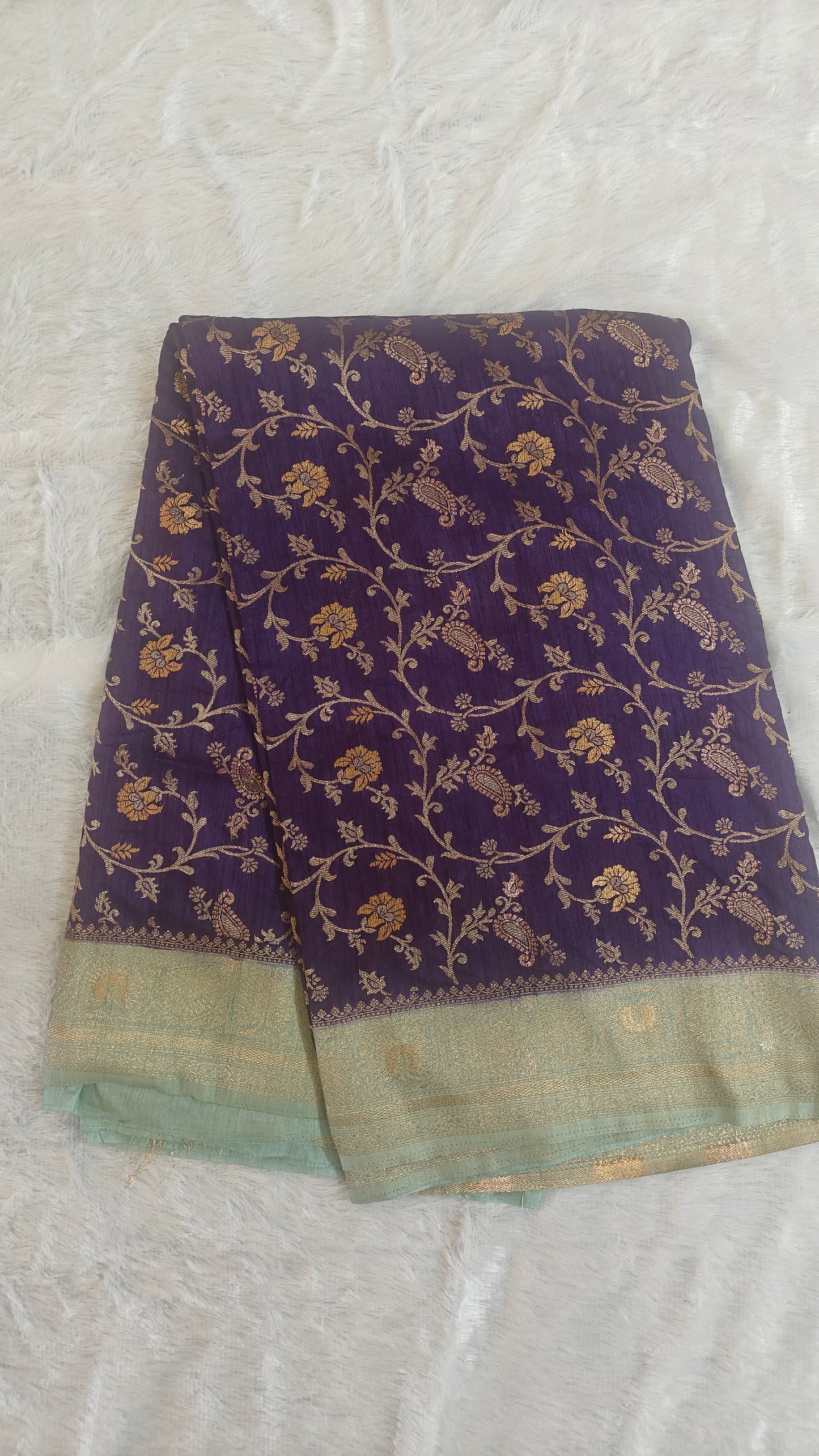 Cotton With Silk Blend saree