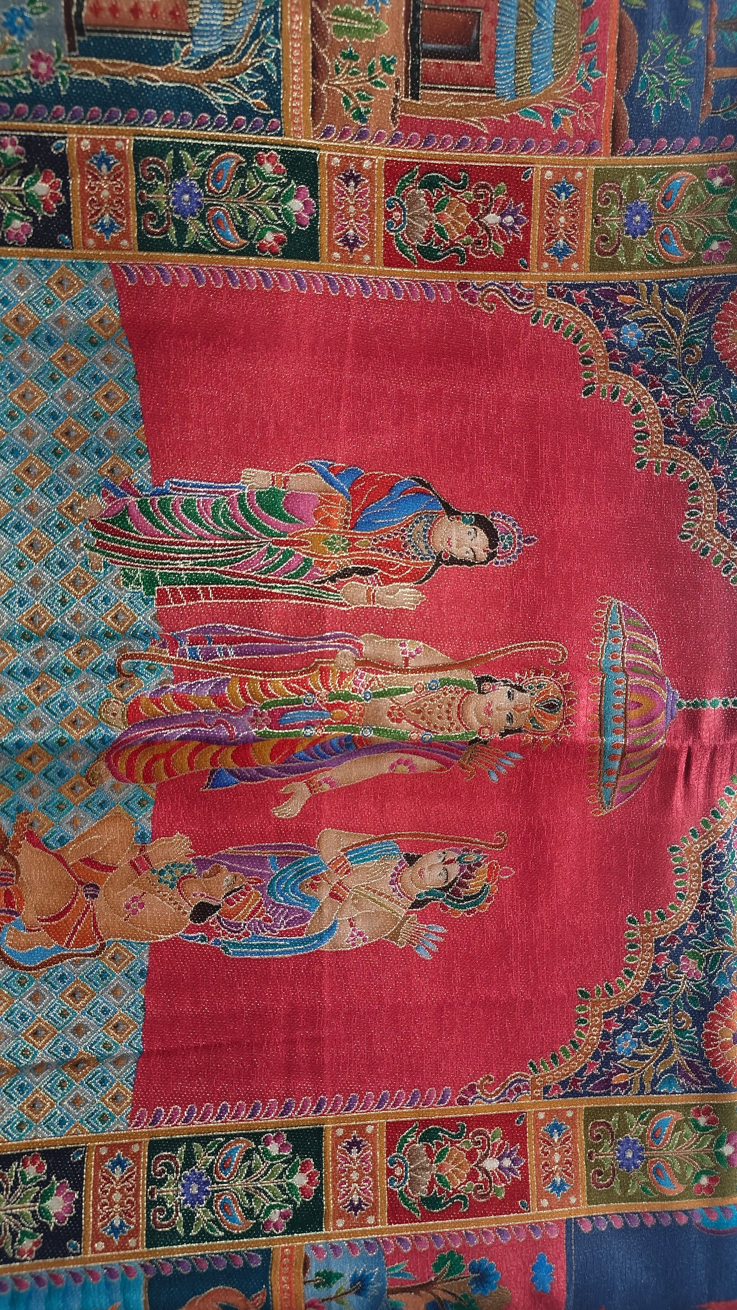 Ramayana Saree, Digital Print