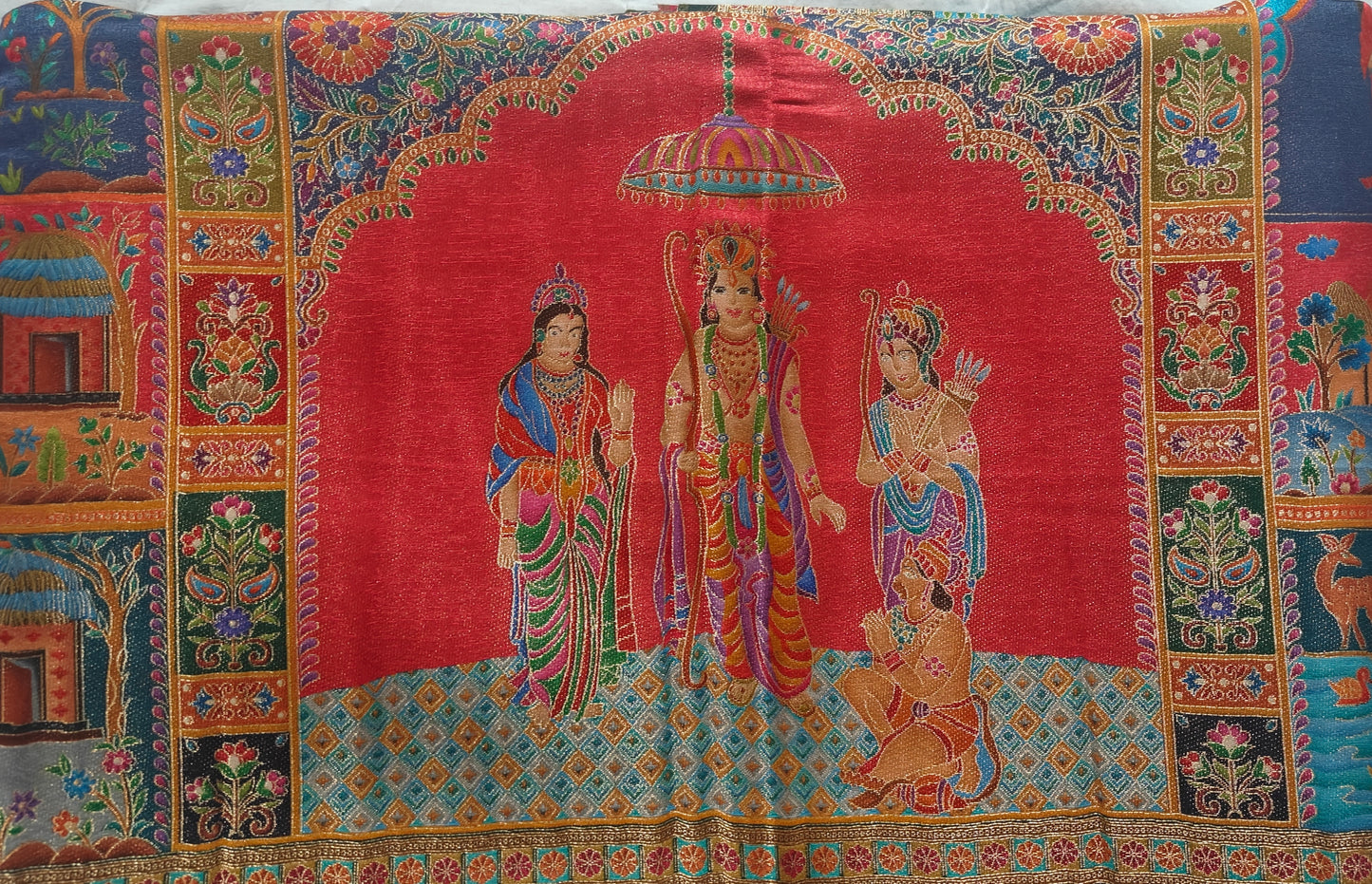 Ramayana Saree, Digital Print