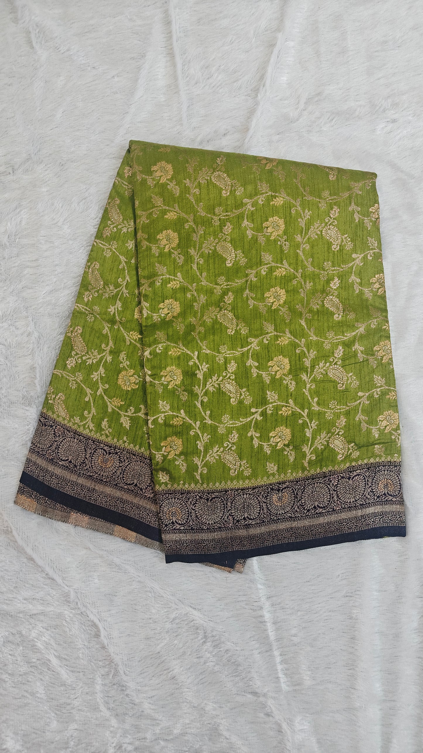 Cotton With Silk Blend saree