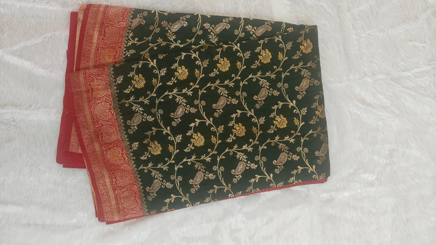 Cotton With Silk Blend saree